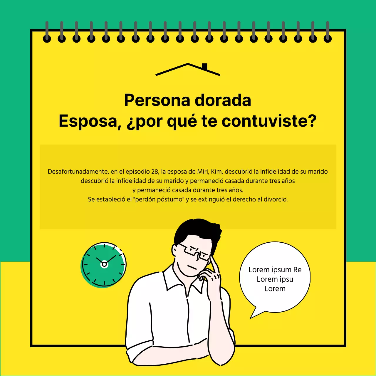 Tarjeta amarilla y verde de asesoramiento jurídicoNoticias