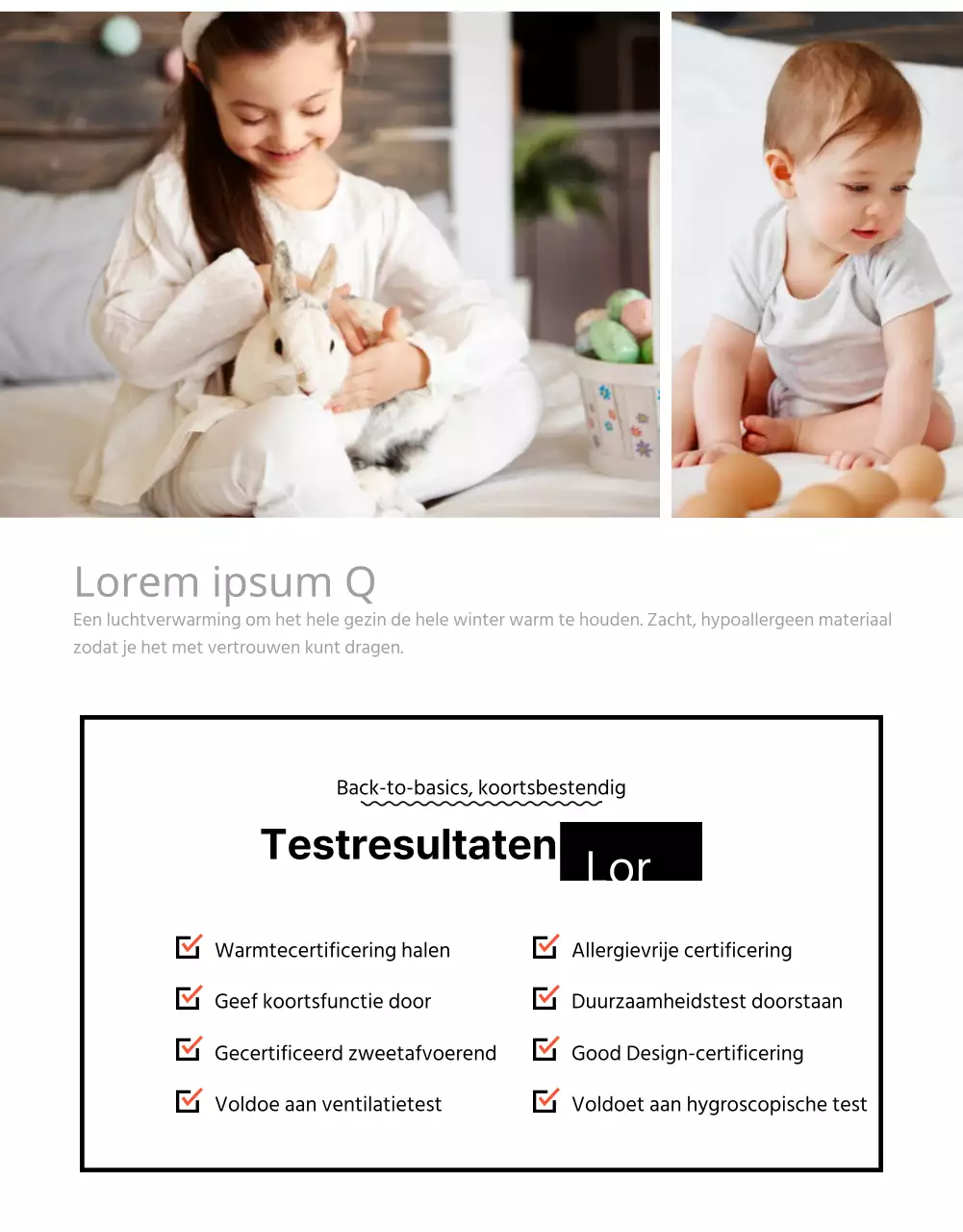 Luchtverwarmingskoorts binnen