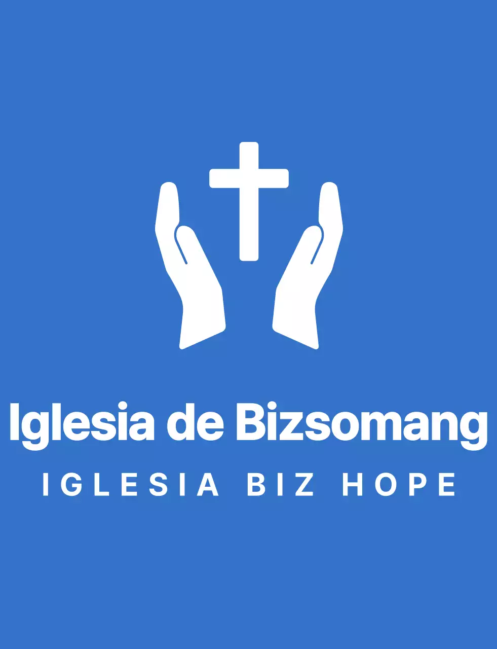 Simple, limpio símbolo logotipo estilo iglesia retiro de invierno equipo camiseta en azul y blanco