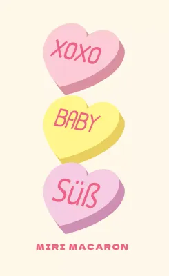 Niedliches Cafe-Etikett mit rosa Illustration