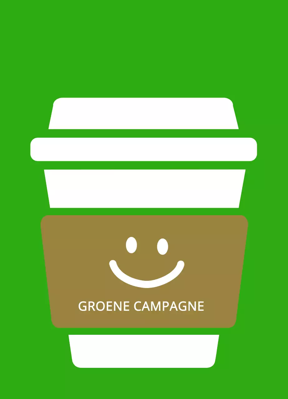 Witte papieren beker café acryl sleutelhanger