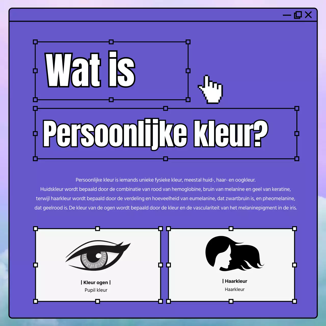 Paars introduceren als trendy persoonlijke kleur