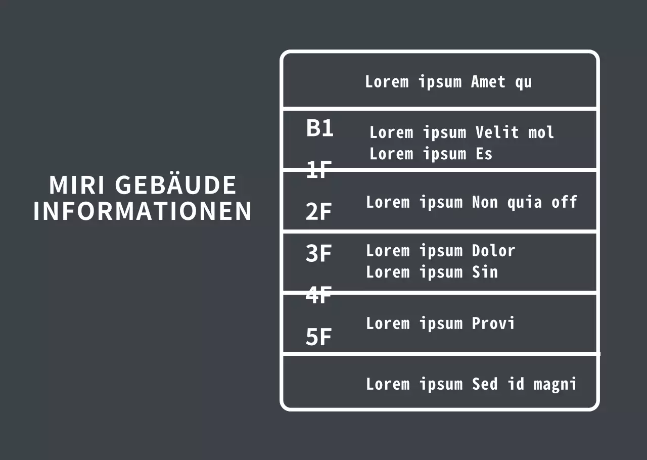 White Floor Guide Transparentes Poster