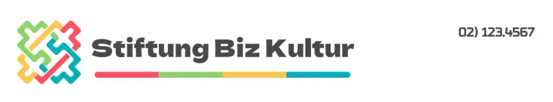 Bunte traditionelle koreanische Glyphen und Symbole Logo-Stil Cultural Foundation Förderung und Verkauf