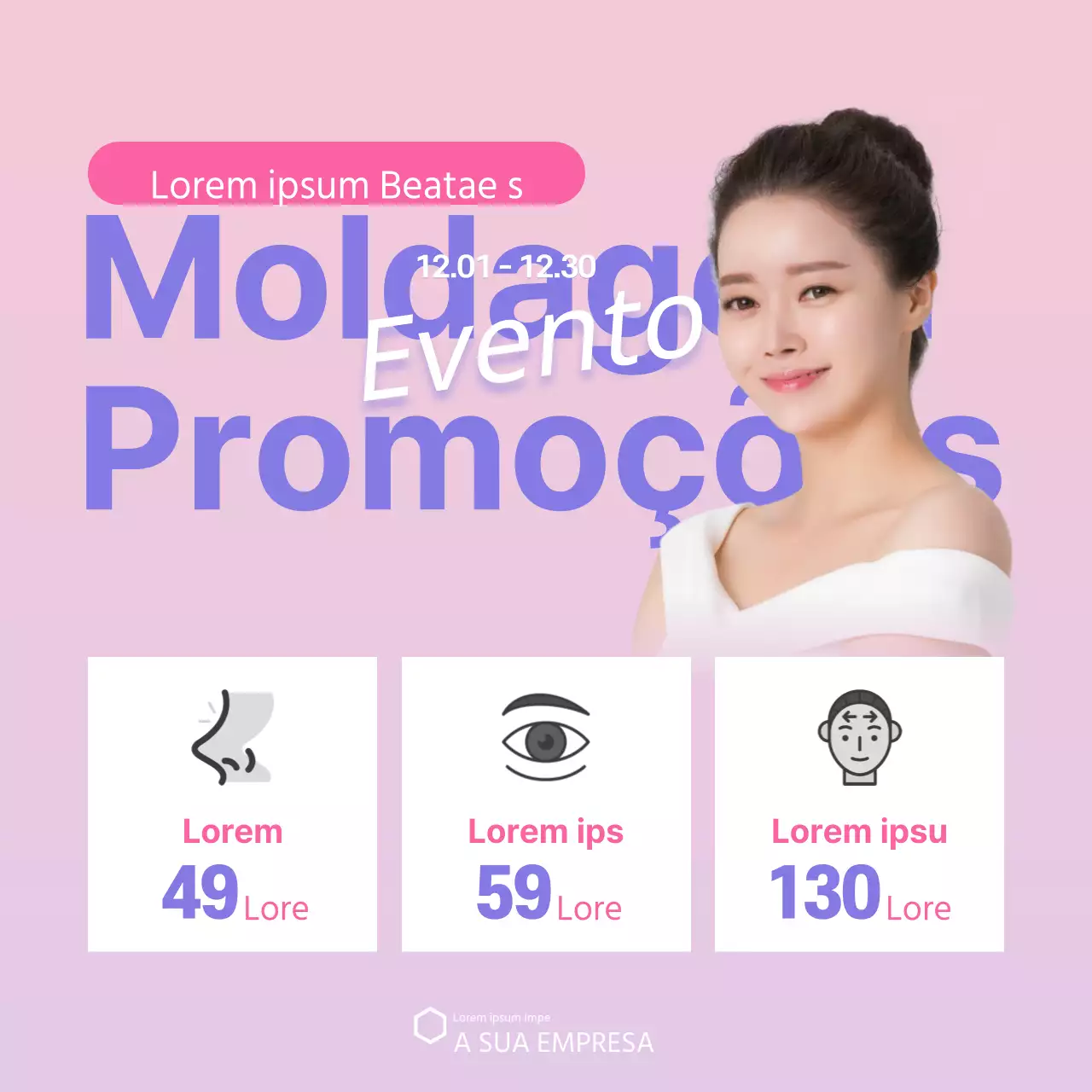 Moldar as promoções