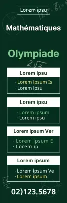 Cours de l'Olympiade verte de mathématiques