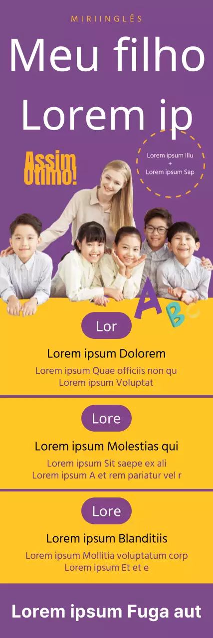 Escola de Inglês Purple