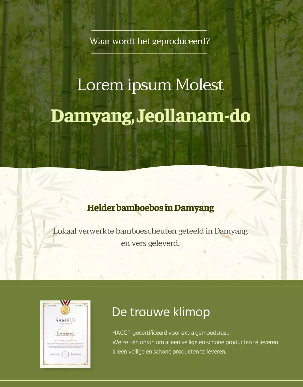 Detailpagina Groene, gezonde voeding