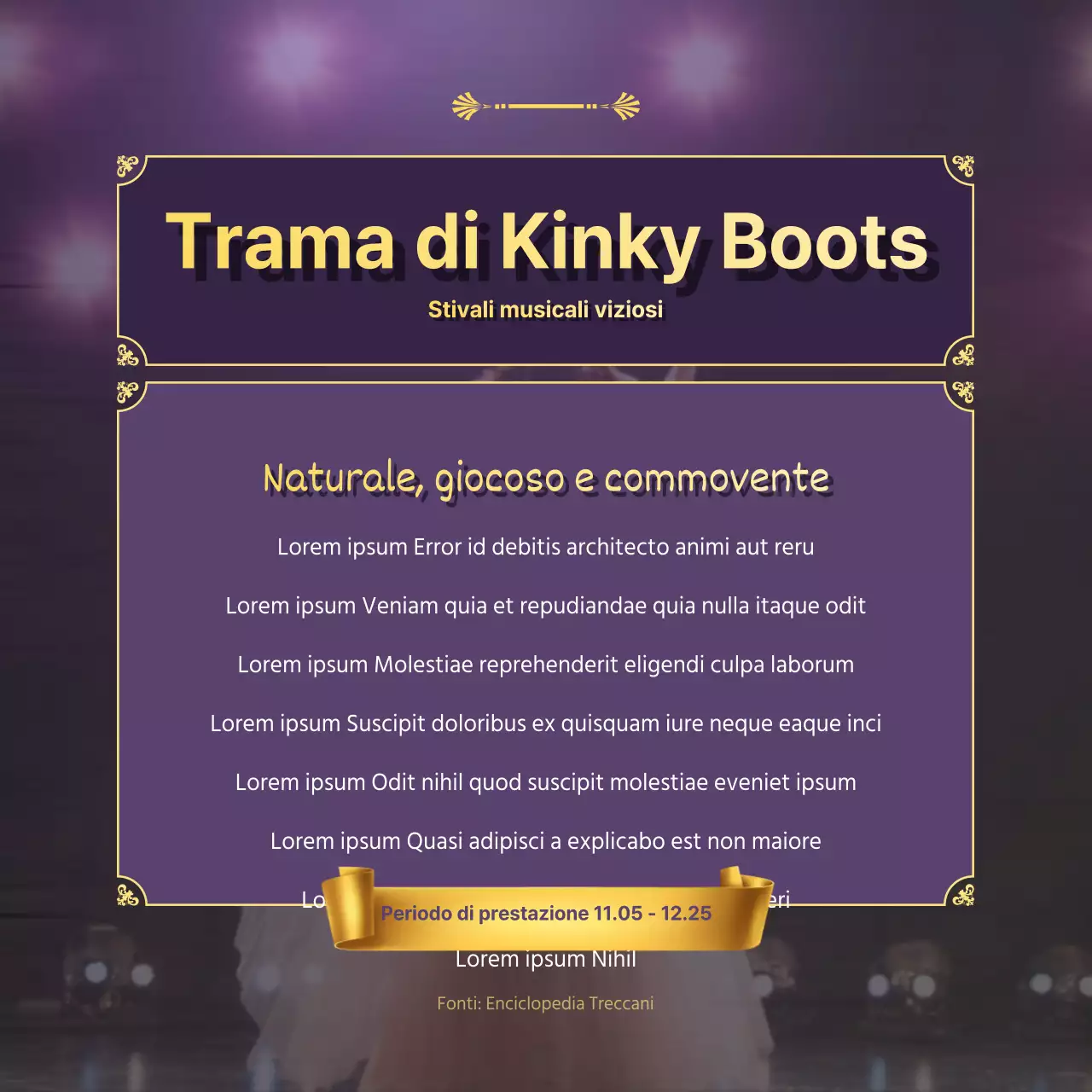 Il musical della vita