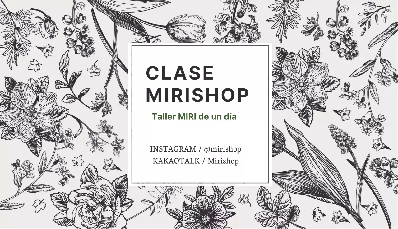 Patrones en blanco y negro Vintage One Day Class