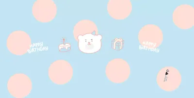 Pastel verjaardagsfeestje leuke papieren bekers