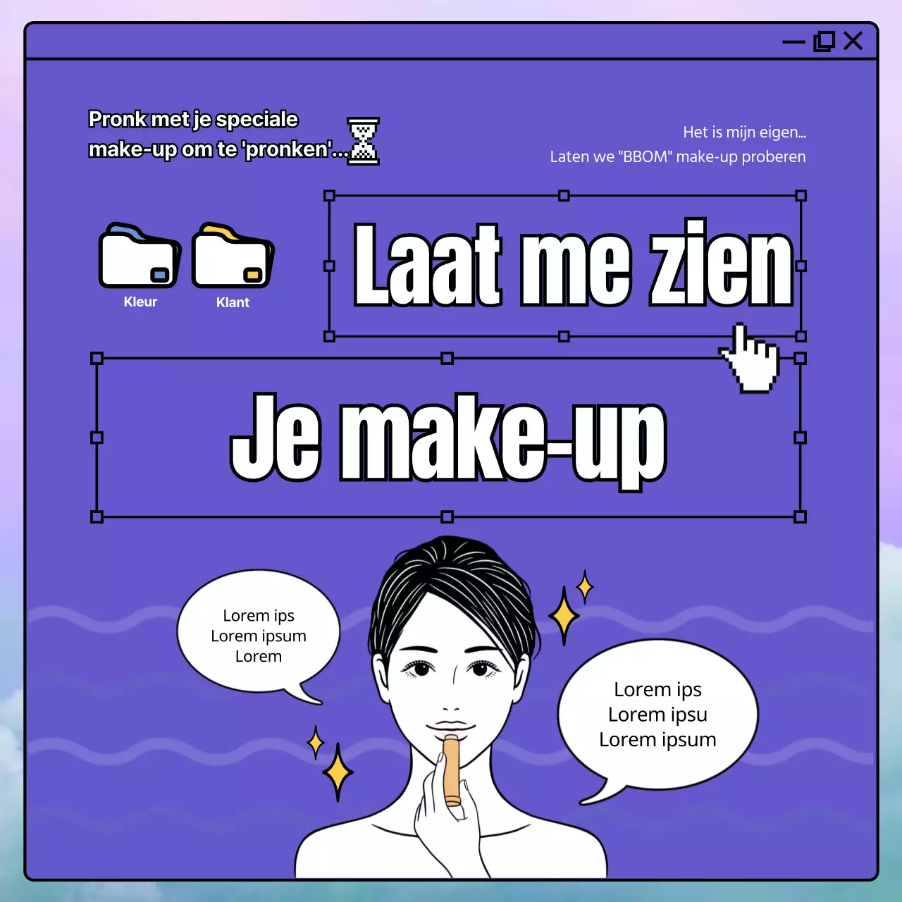 Paars introduceren als trendy persoonlijke kleur