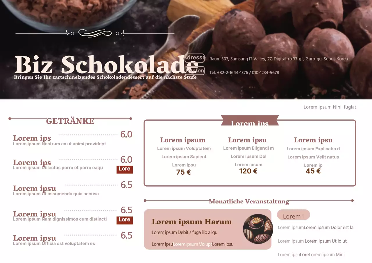 Schokolade