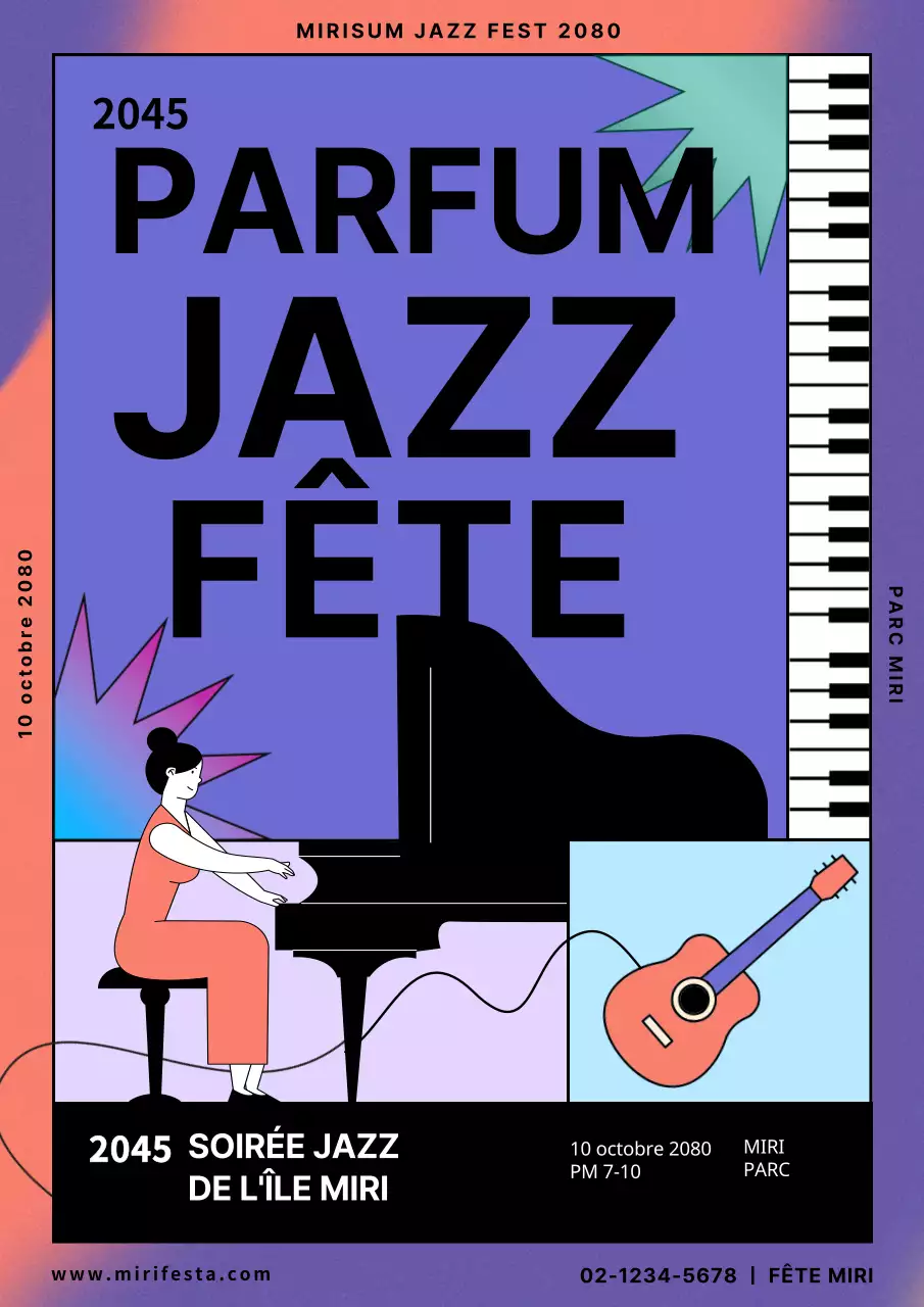 Purple Coral Performance Kitschy Jazz Music