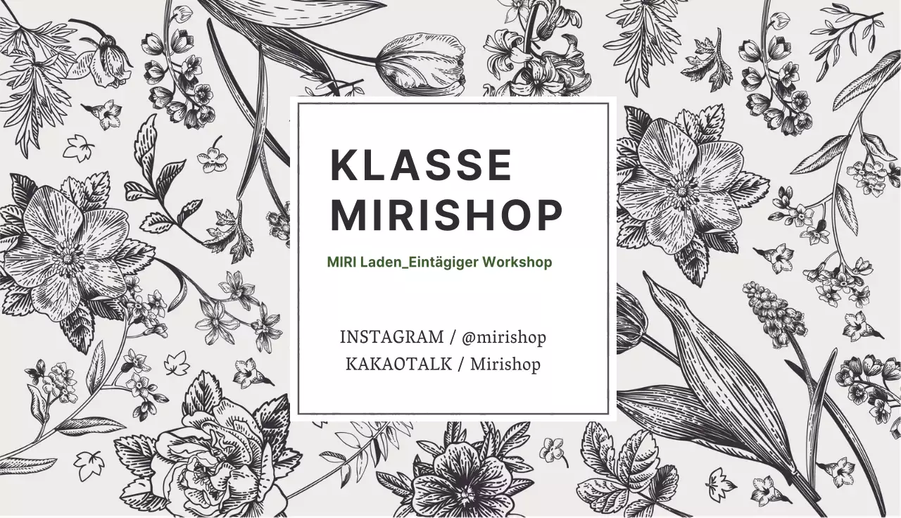 Schwarz-Weiß-Muster Vintage One Day Class