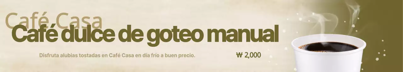 Café de goteo manual