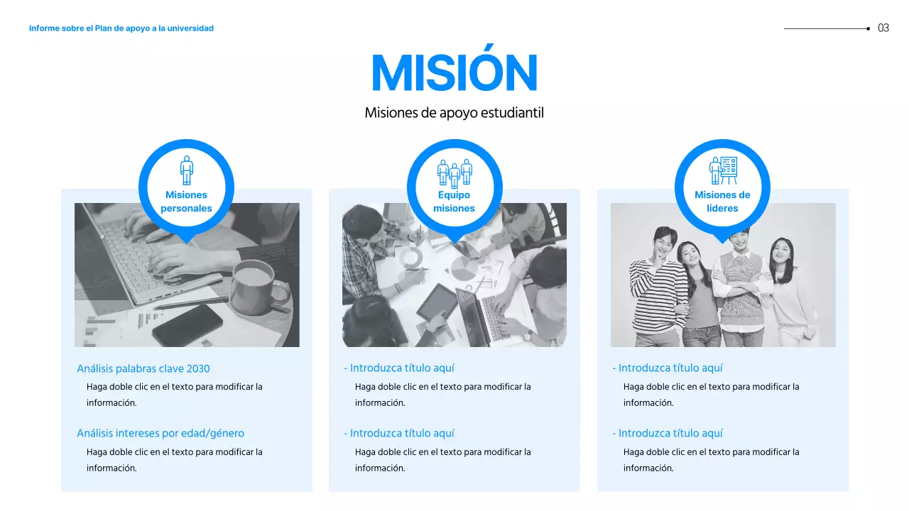 Presentación del plan de operaciones de los simpatizantes de la generación MZ de estudiantes universitarios azules y amarillos