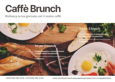 Semplici lucidi fotografici per ristoranti