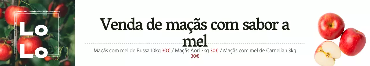 Maçãs adoçadas com mel