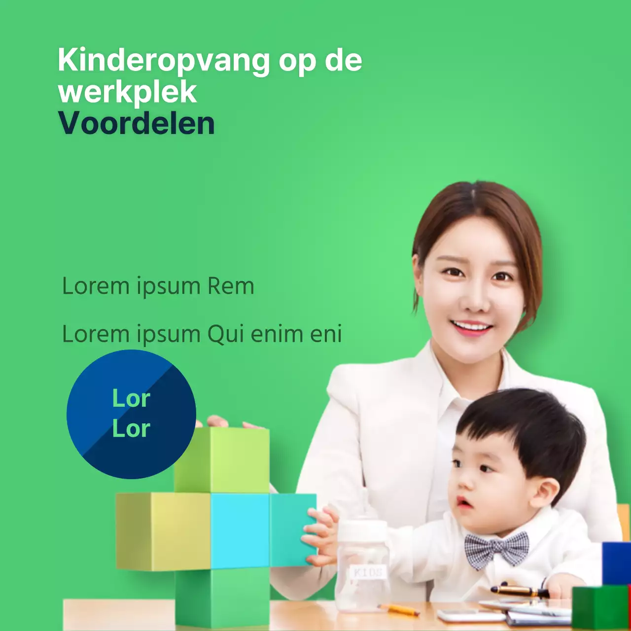 Voordelen voor werkende ouders