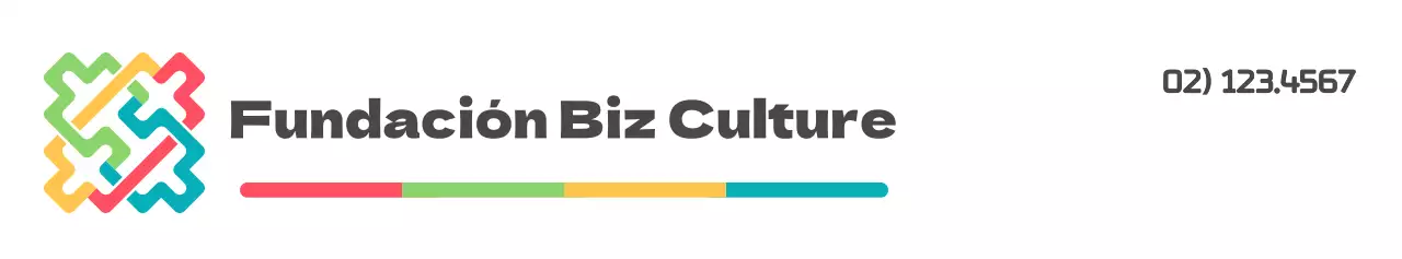 Coloridos glifos y símbolos tradicionales coreanos estilo logotipo Promoción y venta de la Fundación Cultural