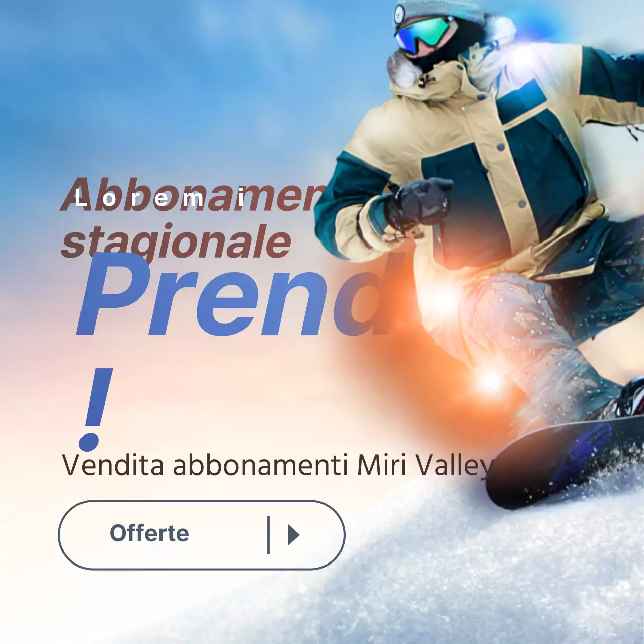 Abbonamenti stagionali agli impianti di risalita