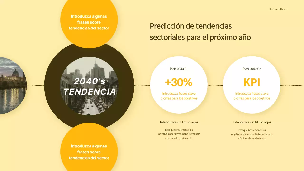 Presentación de informes de ingresos de agencias de viajes con concepto amarillo