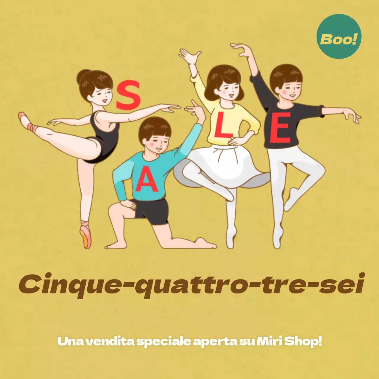 Vendita aperta vintage