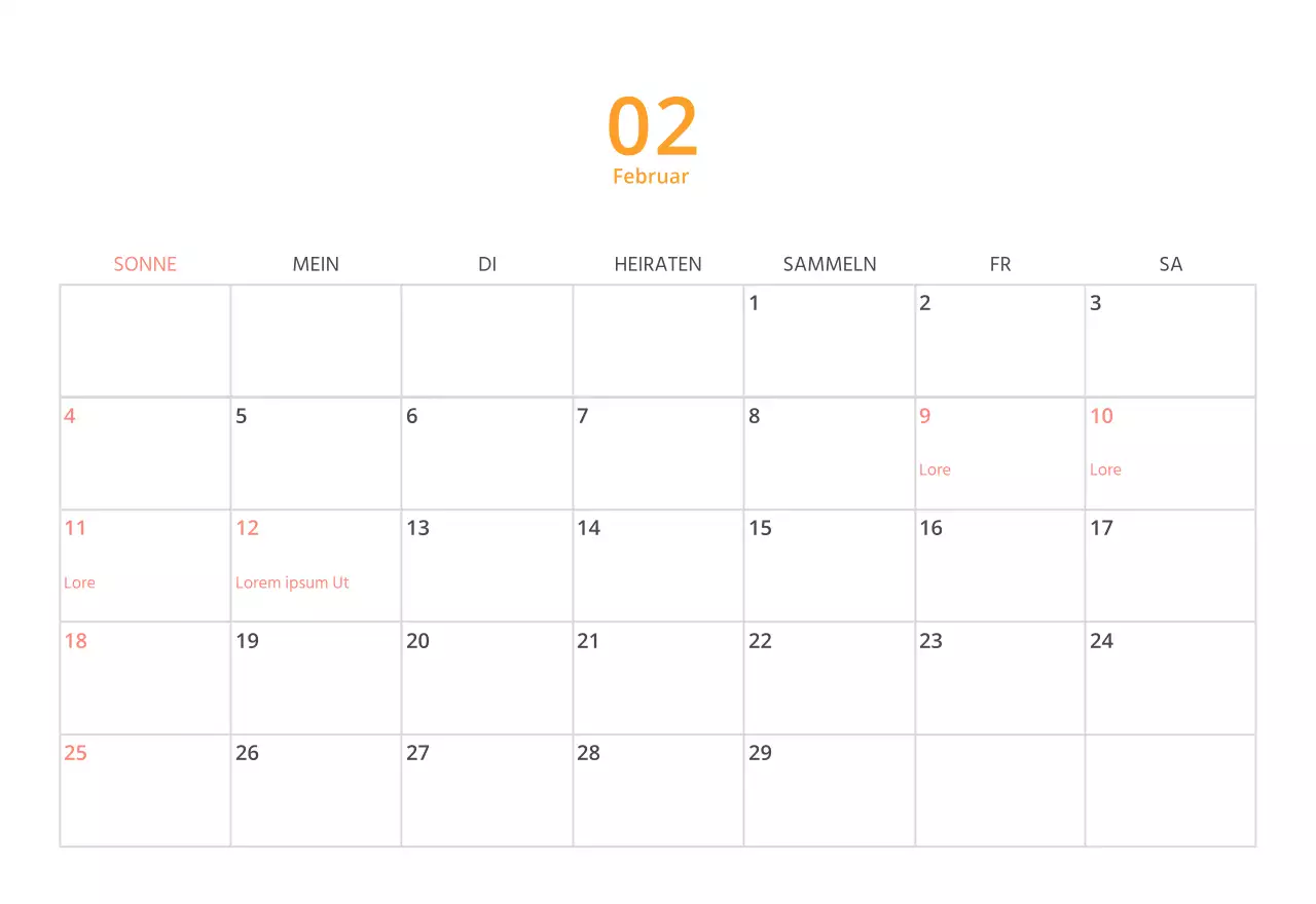 Niedlich illustrierter grüner Tischkalender mit Familienthemen