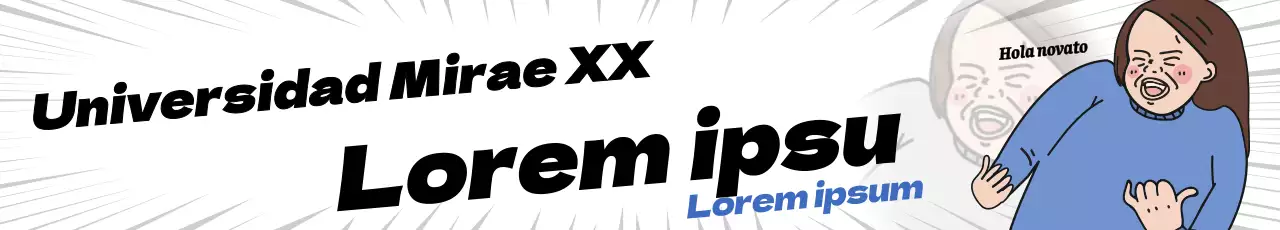 Concepto de bienvenida en blanco y negro estilo meme