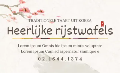 Geruchten over rijstwafels