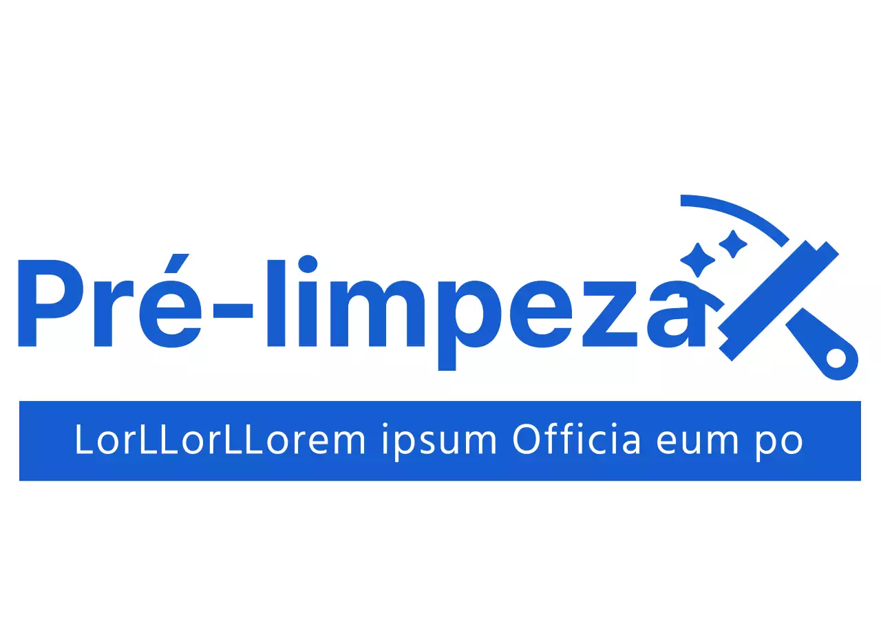 Chapéu azul de empregada de limpeza