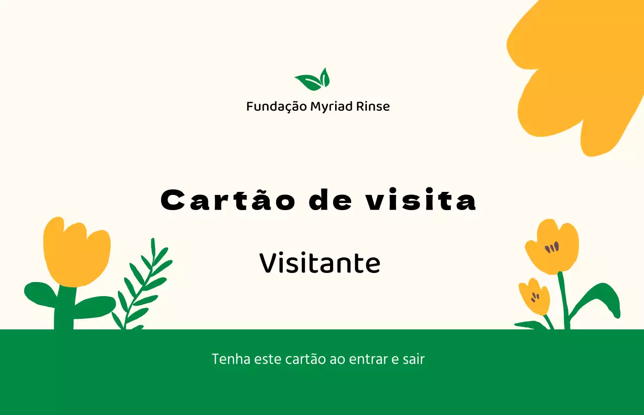 Cartão de visita com ilustrações calorosas