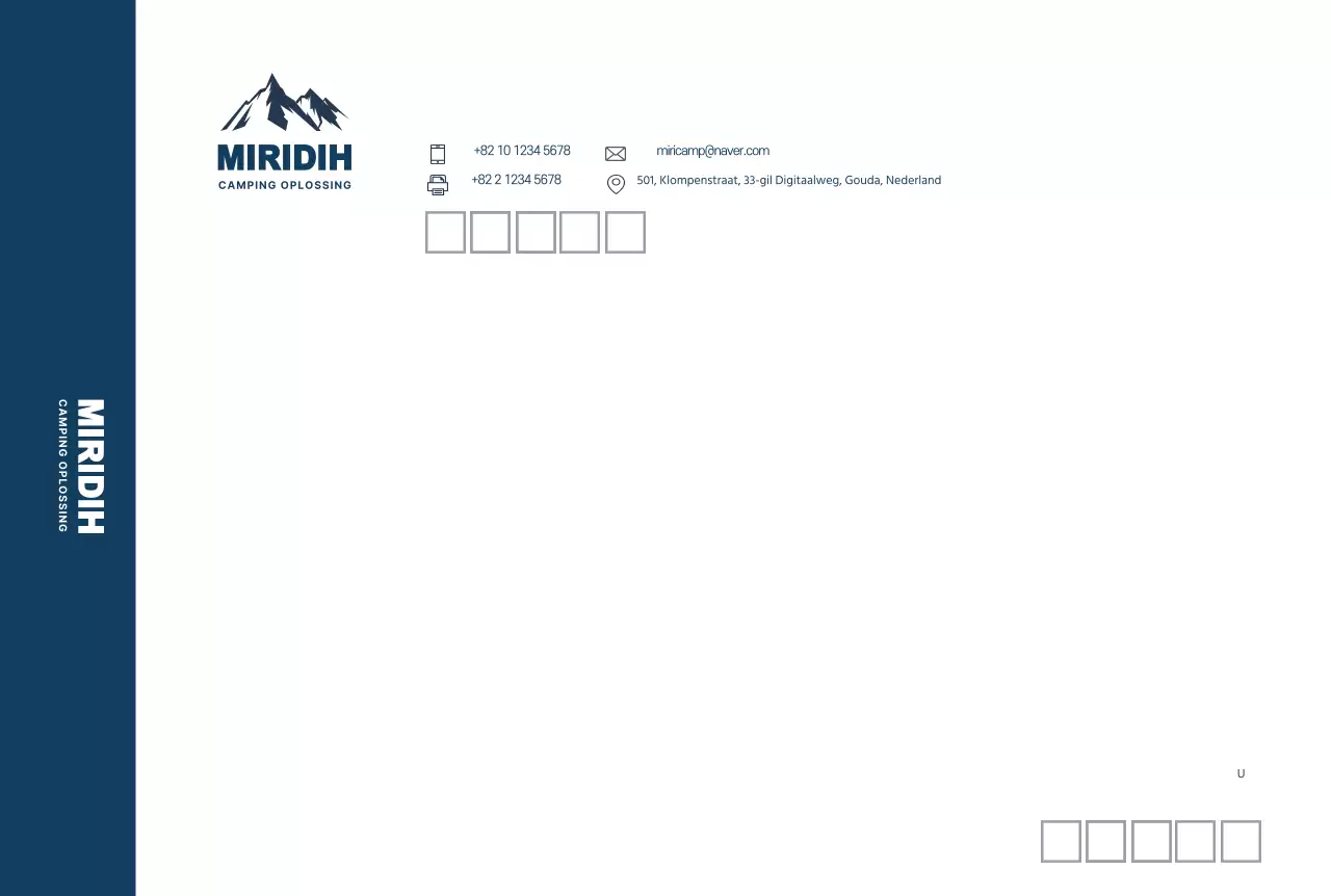 Blauw logo schoon bedrijf