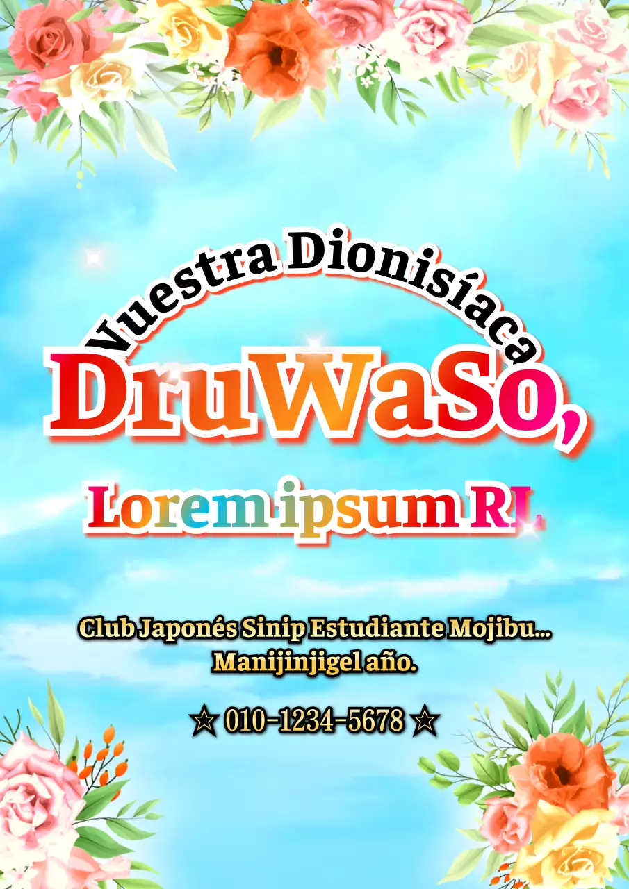 Folleto multicolor degradado para la captación de socios del club estilo meme