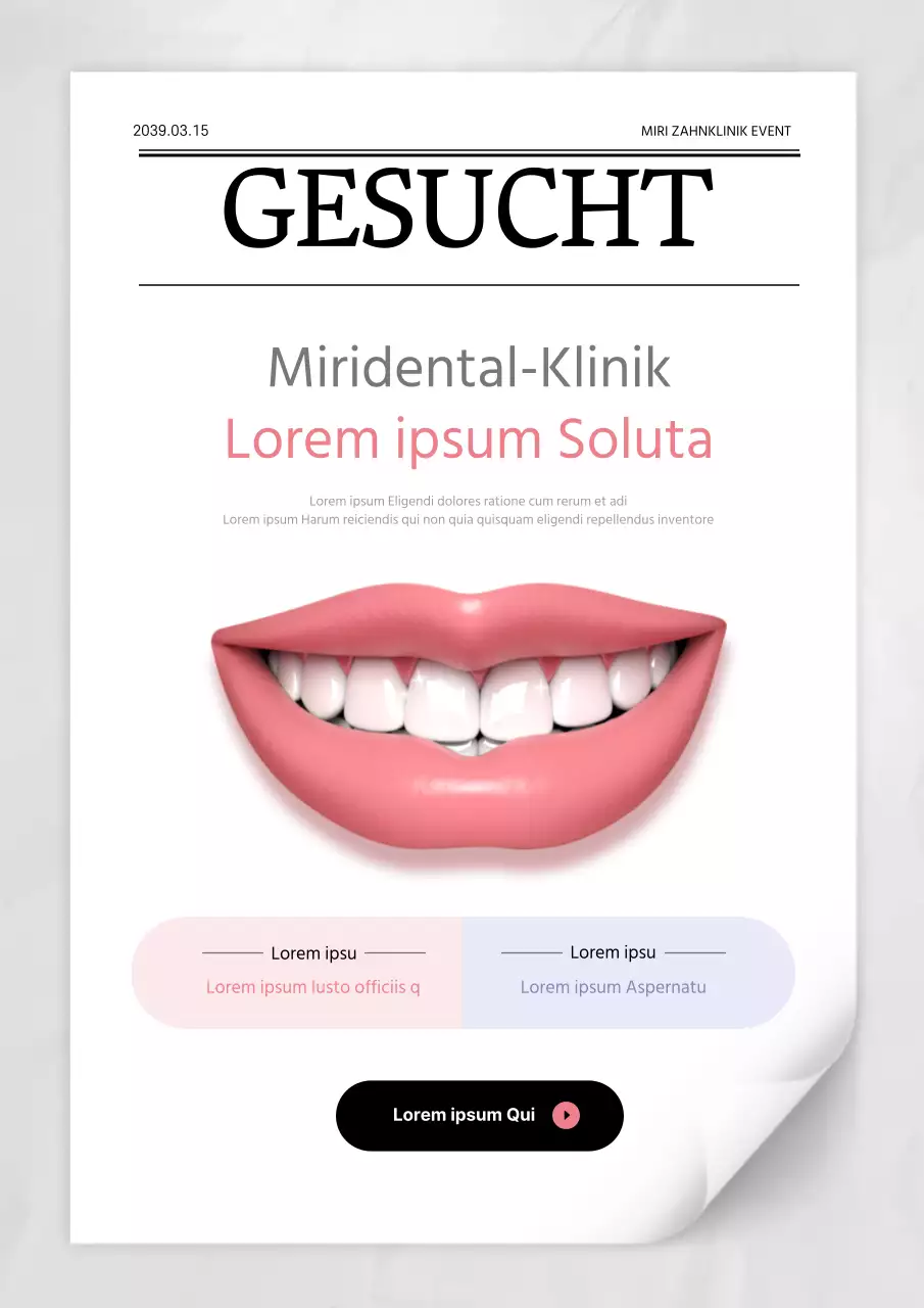 Versuche zur Zahnaufhellung