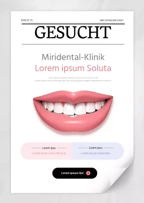 Versuche zur Zahnaufhellung