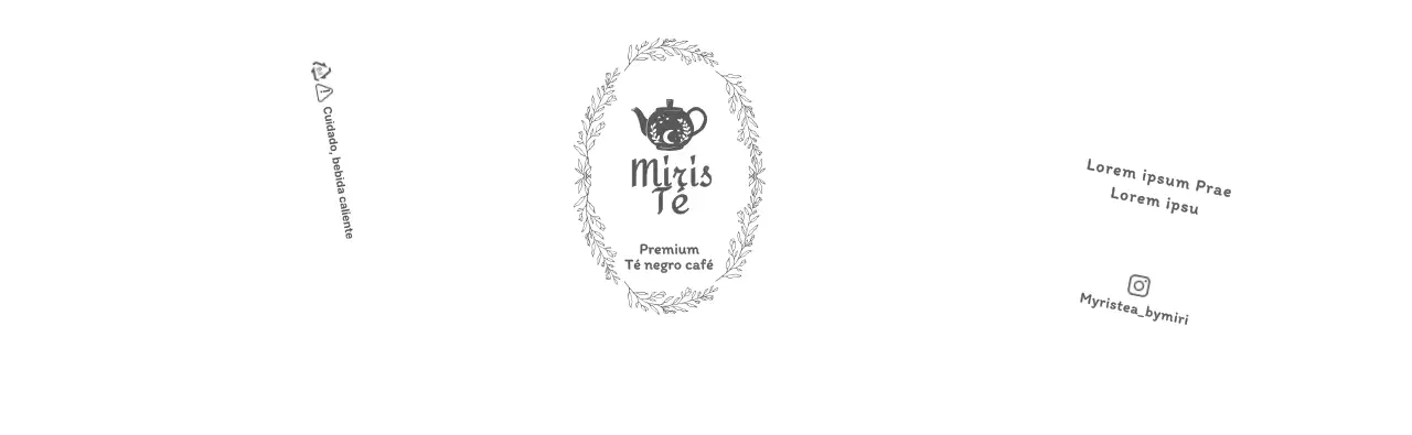 Retro y simpáticos personajes de café en marrón