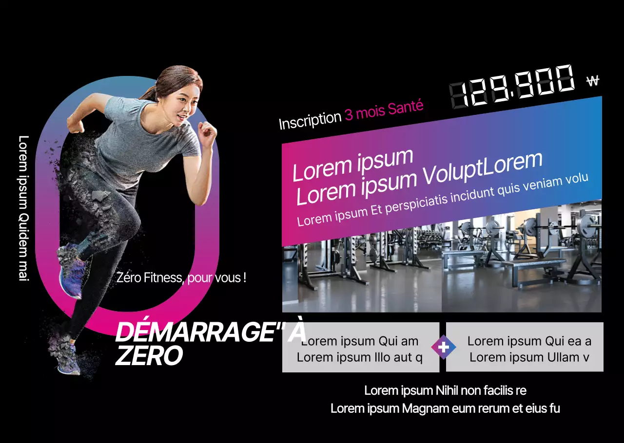 Transparents pour le menu d'un café simple