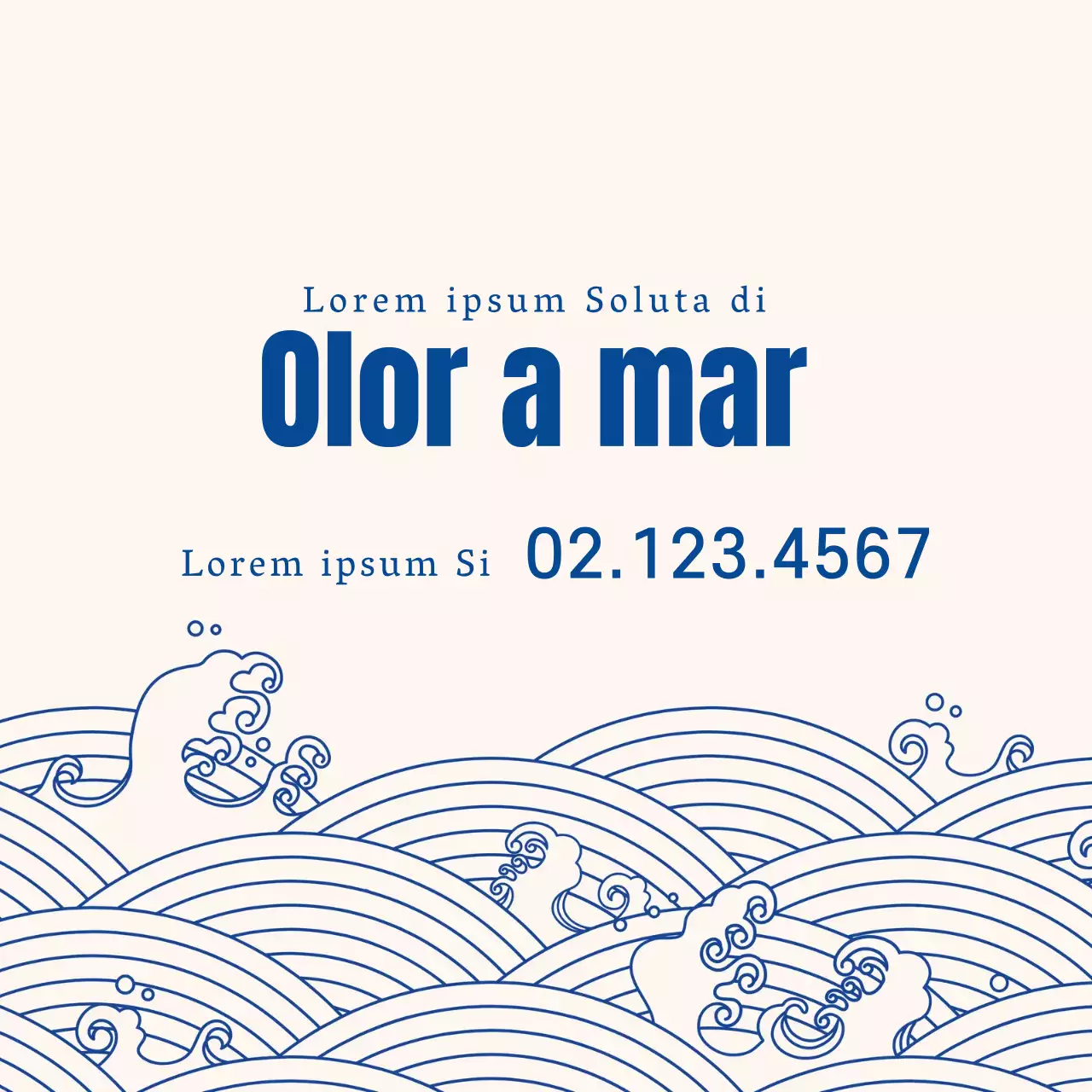 Entrega a domicilio de sashimi de mar ilustrado