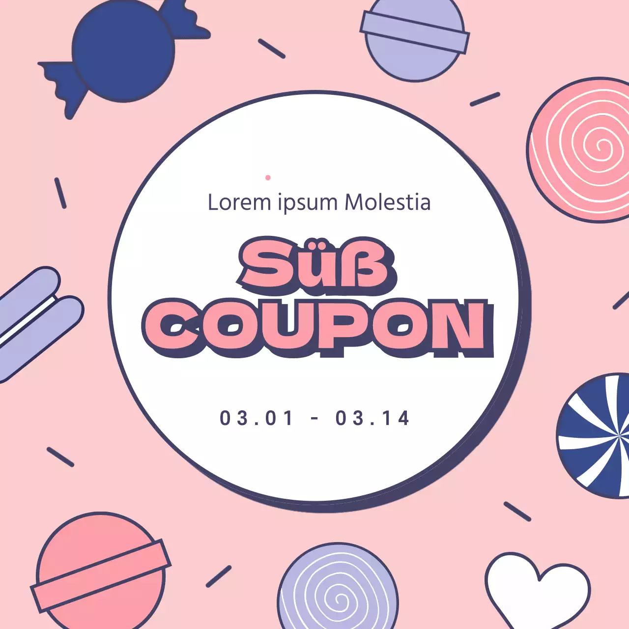 Süßer COUPON