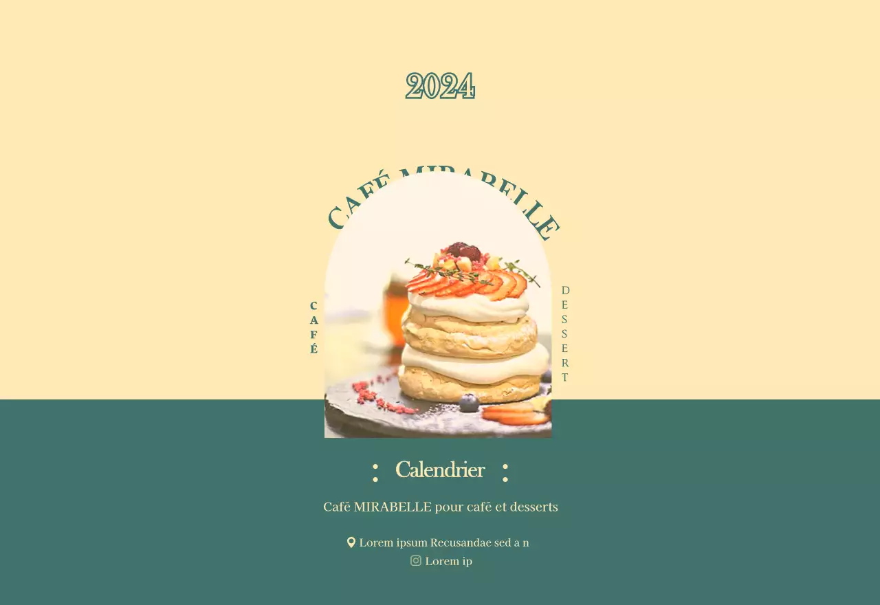 Calendrier des cafés avec recommandation de la boisson du mois