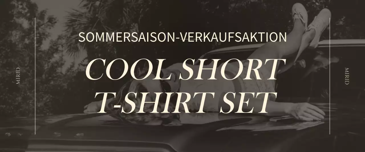 Ein einfaches Verkaufskonzept in Braun und Hellgelb