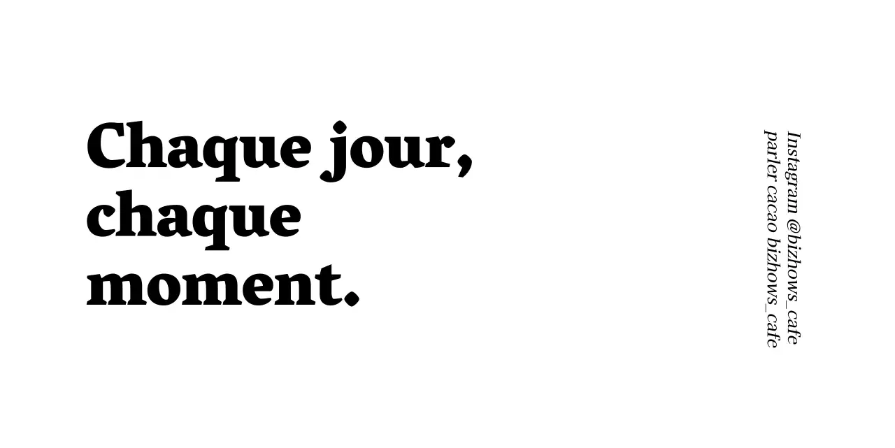 Pour les informations et les services des cafés avec un style de mise en page de texte émotionnel