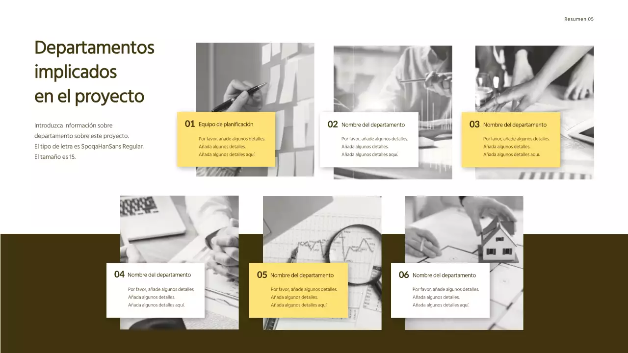 Presentación de informes de ingresos de agencias de viajes con concepto amarillo