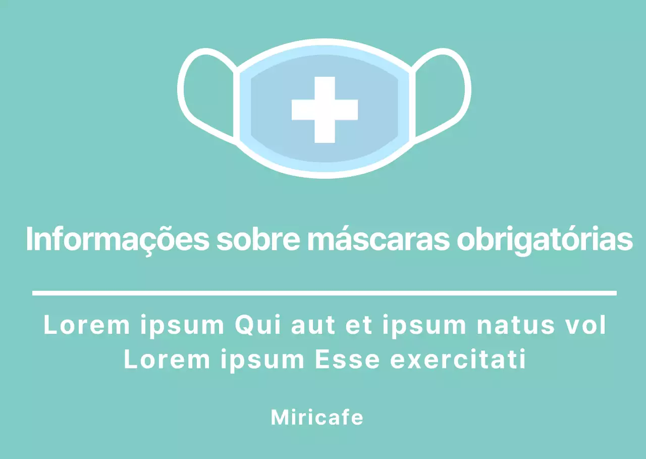 Instruções de montagem do suporte acrílico para a máscara cor de menta