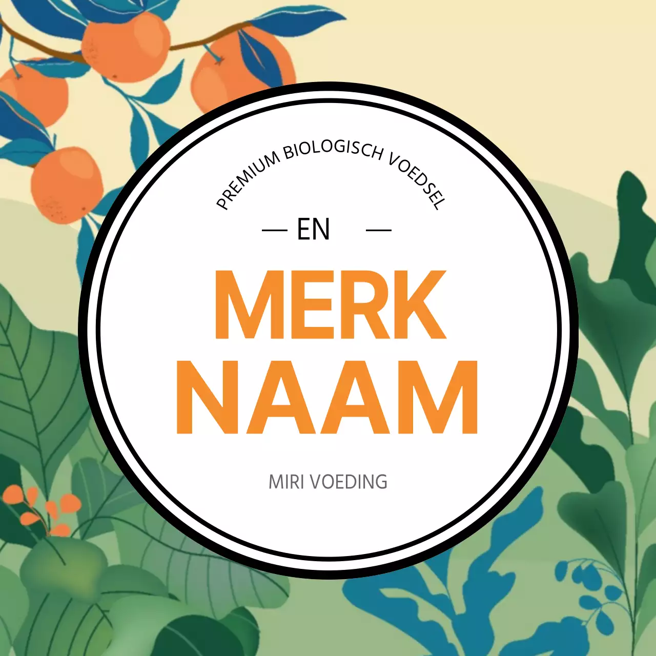 Geïllustreerde kleurrijke luxe merkstickers