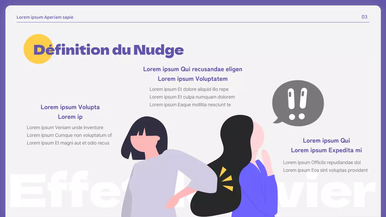 Les "nudges" de l'économie comportementale sont utiles dans les champs violets et jaunes