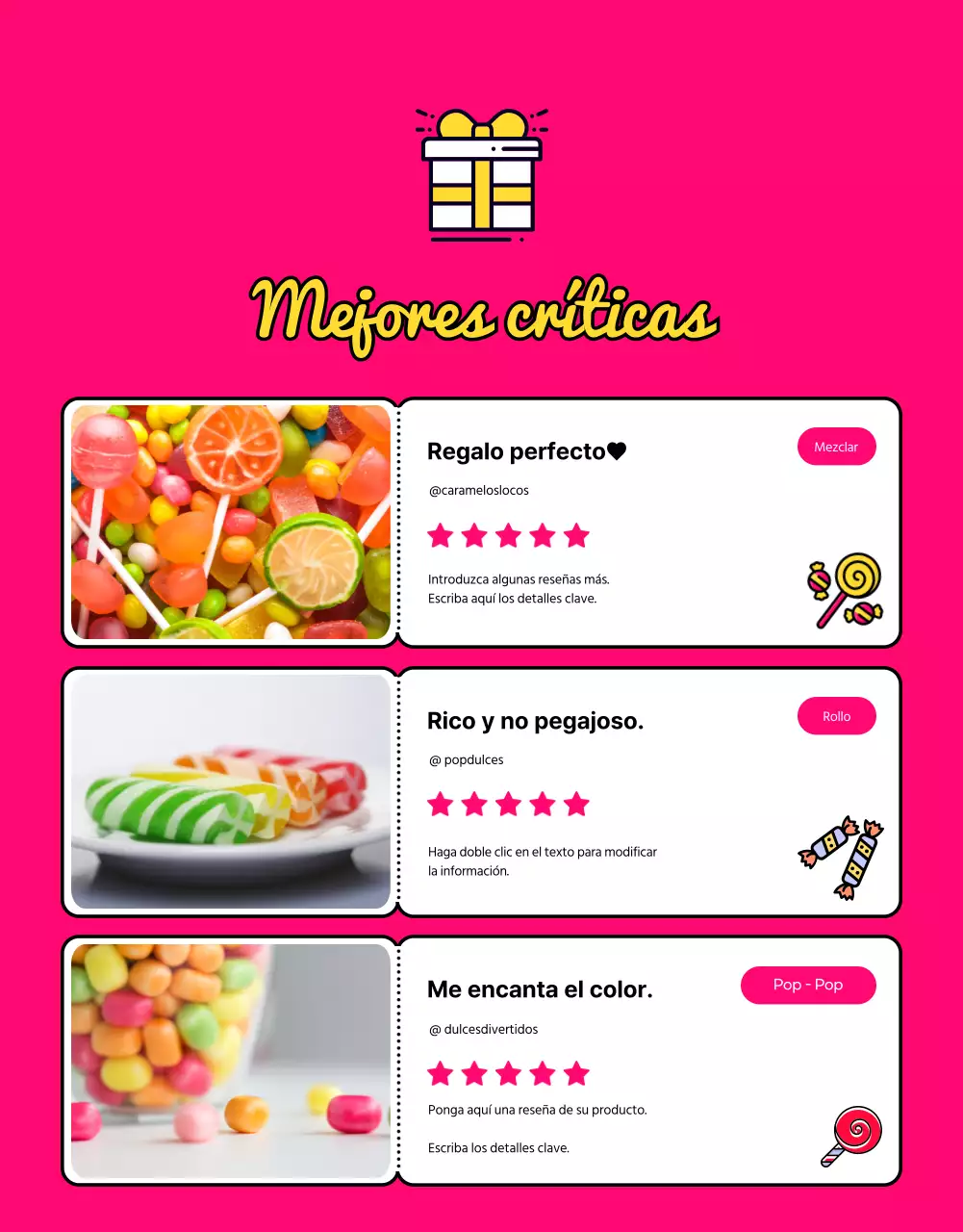 Una introducción desenfadada y llena de color a los dulces hechos a mano