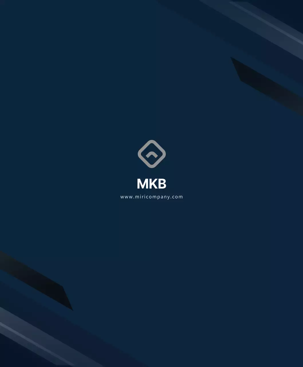 Eenvoudig concept met geometrische patronen in marineblauw en wit voor bedrijfsartikelen